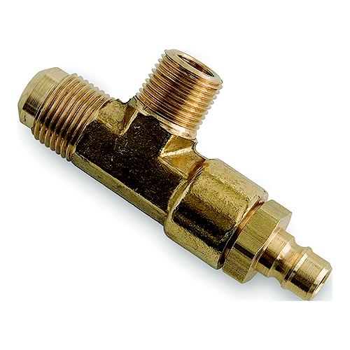 Dometic Hf5519 Hydraulic Fitting Bleed Tees Tm Cylinders - Brass - 2/Kit - Hf5519 - 1-Hf5519F1