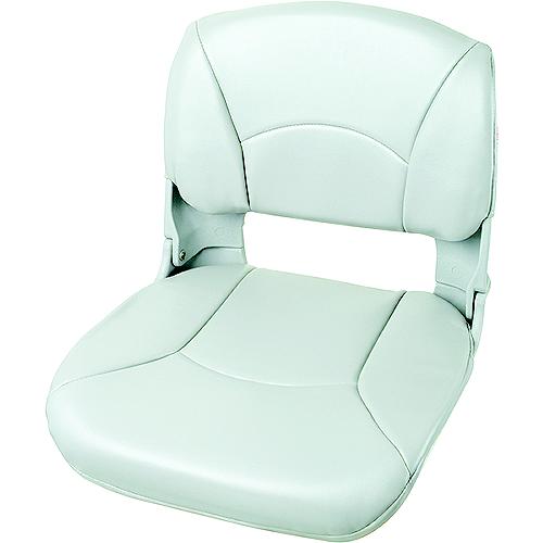 All-Weather White Seat With White Cushion - 45616 - 107-45616F1