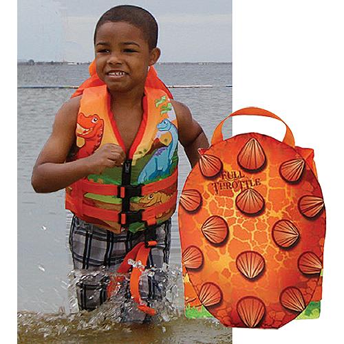 Child Size Water Buddy Vest, Dinosaur - 104300-200-001-15 - 116-10430020000115F1