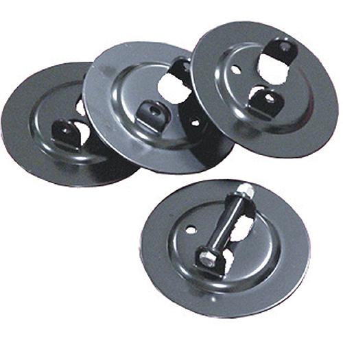 Bal Products 23035 Base Pads For Light Rv Trailer Stabilizing Jacks - 4 Pack - 23035 - 129-23035F1