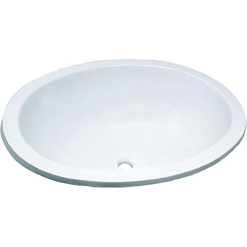 Ivory-White Abs Oval Sink Bell Rv Rvx - 16156Pp - 135-16156Ppf1