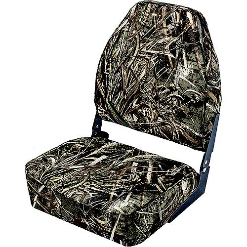 Wise 8Wd617Pls733 Camouflage High-Back Fold-Down Seat, Real Tree Max 5 - 8Wd617Pls-733 - 144-8Wd617Pls733F1