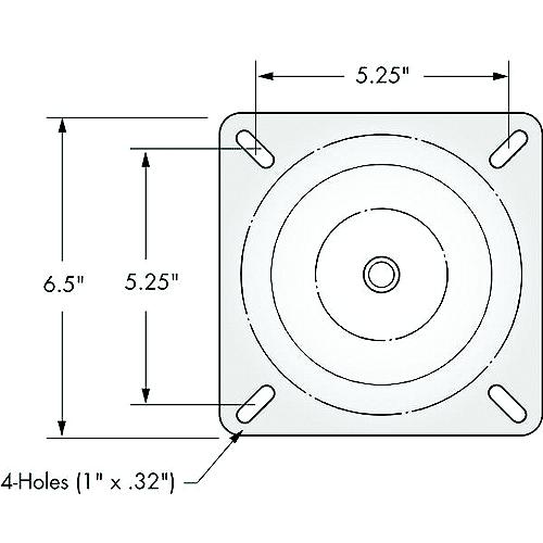 Attwood 1002S Lock'N-Pin 3/4