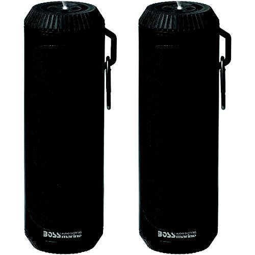 Boss Audio Boltblk Portable Bluetooth Speakers W/Tws, Black, 1 Pr. - Boltblk - 153-Boltblkf1