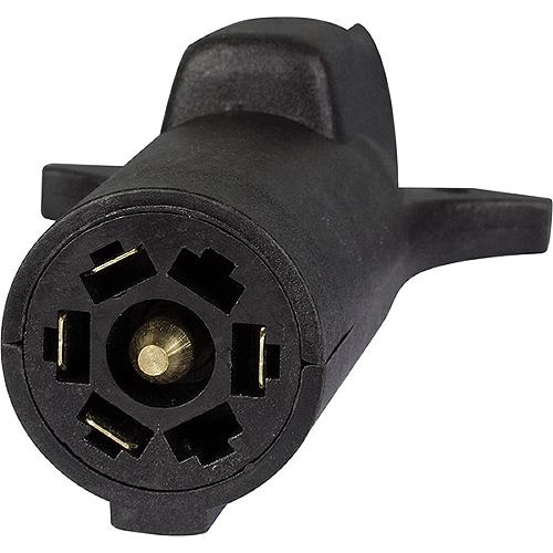 Optronics A75Tbp 7-Way Round Blade To 5-Way Flat Pin Connector Adapter - A75Tbp - 158-A75Tbpf1