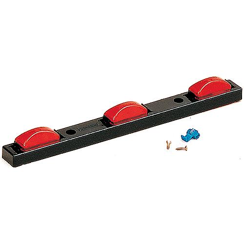 Optronics Mc93Rk Pre-Wired Identification Light Bar - Waterproof 3 Piece Red Marker Lights & Black Abs Base - Mc93Rk - 158-Mc93Rkf1