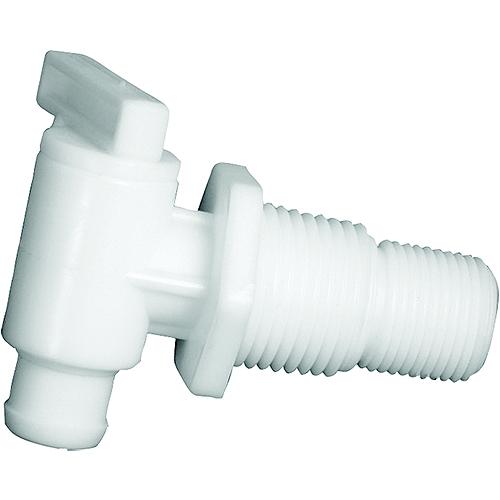 Camco 22243 Dual Size Drain Valve Without Flange 3/8
