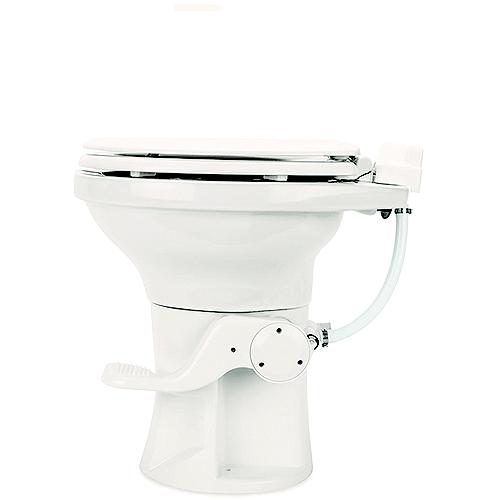 Camco 41715 Premium Ceramic Rv Toilet, Bone - 41715 - 17-41715F1