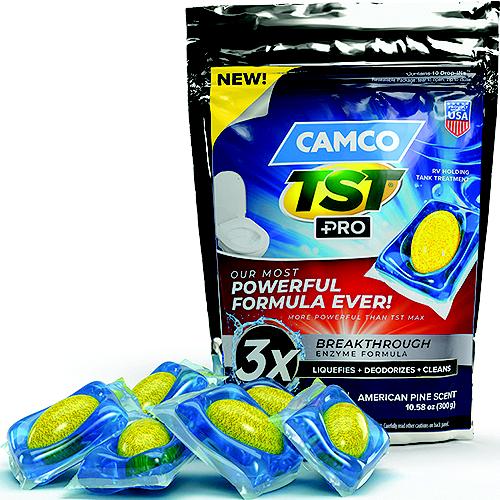 Camco 41770 Tst Pro Rv Holding Tank Treatment Dop-Ins, 10 Pk - 41770 - 17-41770F1