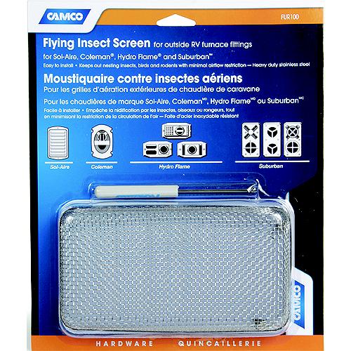 Camco Furnace Flying Insect Screen - 42140 - 17-42140F1