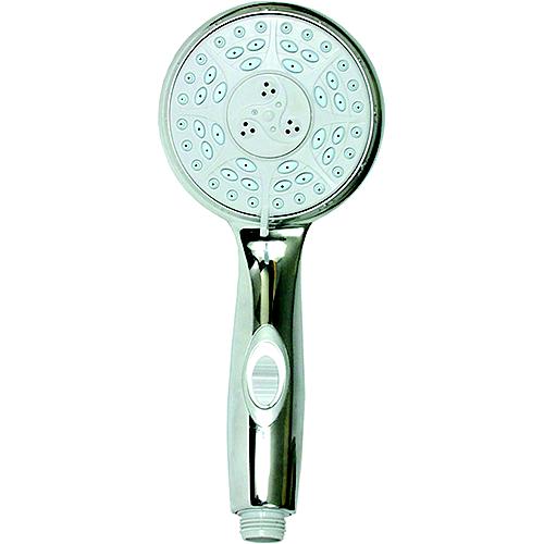 Camco 43710 Shower Head, Chrome W/On/Off Switch - 43710 - 17-43710F1