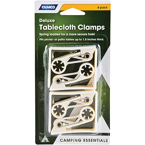 Deluxe Tablecloth Clamps 4/Pk Replaces P/N 117-51077 Rvx - 51077 - 17-51077F1