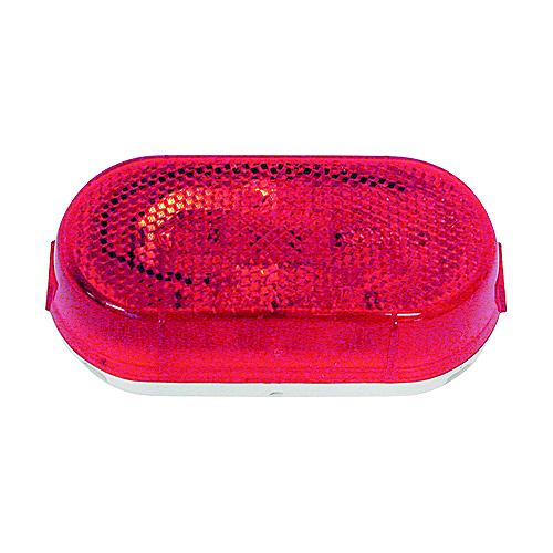 Anderson Replacement Oval Combination Clearance/Side Marker Light Replacement Lens, Red - 108-15R - 177-10815Rf1