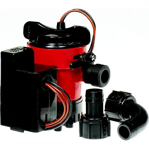 Johnson Pump Cartridge Combo Package Includes Auto Bilge Pump With Electronic Float Switch 12V - 05903-00 - 189-0590300F1