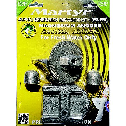 Mercruiser Al;Pha I Gen I Anode Kit, Magnesium - Cmalphagen1Kitm - 194-Cmalphagen1Kitmf1