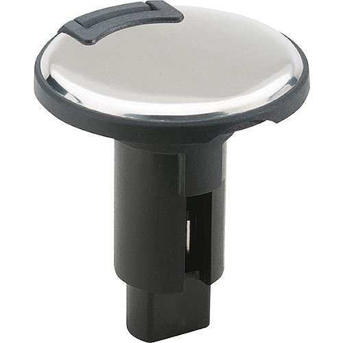 Attwood Lightarmor™ Plug-In Base - Round Series, 2-Pin, 316 S.S. - 910R2Psb-7 - 23-910R2Psb7F1