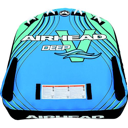 Airhead Ahdv2 Deep V Towable Tube, Blue, 2 Person - Ahdv-2 - 253-Ahdv2F1