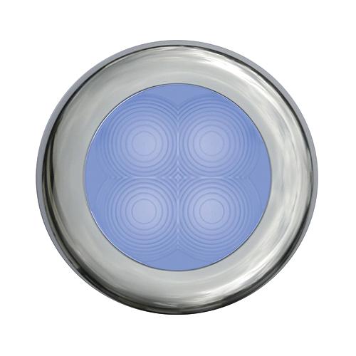 4 Led Round Blue W/Chrome Bezel 12V - 980502271 - 265-980502271F1