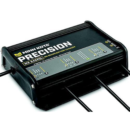 Minn Kota 1833452 On-Board Precision Battery Charger, 45A, 3 Banks - 1833452 - 27-1833452 Superseded By: 27-1833454F1