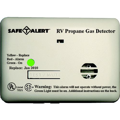 Mti Industries 12V 20 Series Safe-T-Alert Mini Rv Propane/Lp Gas Alarm - 20-441-P-Wt - 270-20441Pwtf1