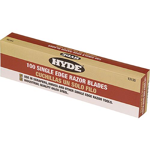 Single Edge Razor Blades, 100/Bx - 13135 - 292-13135F1