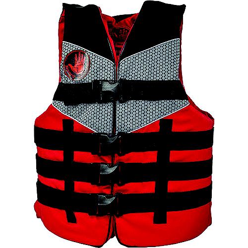 Body Glove 19289Redblk2X3X Tweedle Nylon Pfd, 2Xl/3Xl, Red - 19289-Red-Blk 2X/3X - 297-19289Redblk2X3Xf1