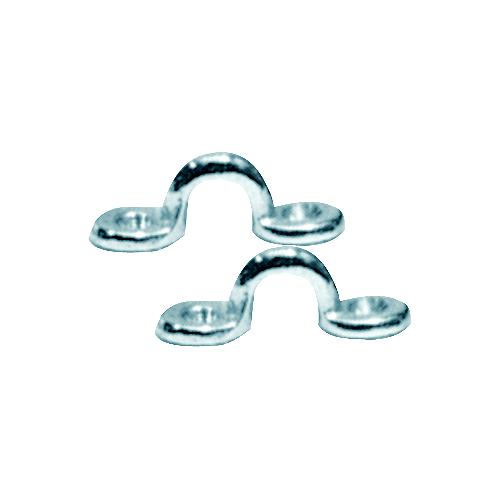 Taylor Chromed Zamak Eye Straps 1-1/2