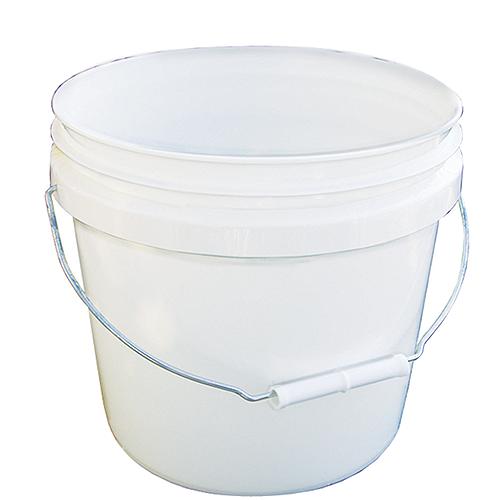 3-1/2 Gal. Plastic Industrial Pail, White - 1000574 - 320-1000574F1