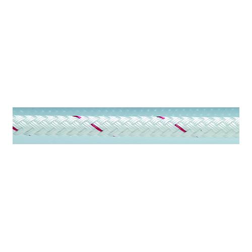 White Sta-Set Polyester Double Braid, 3/8