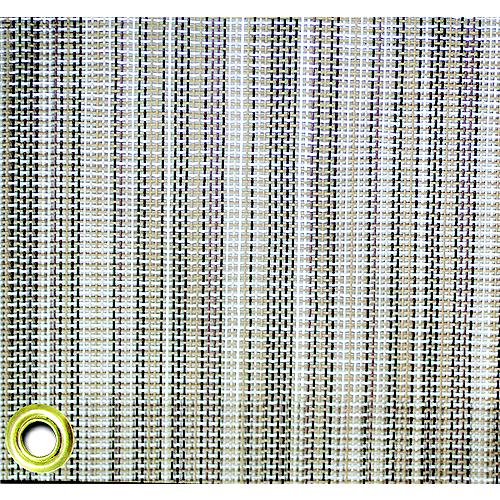 Prest-O-Fit 23001 Aero-Weave Breathable Outdoor Mat, 6' X 15', Santa Fe Brown - 2-3001 - 330-23001F1