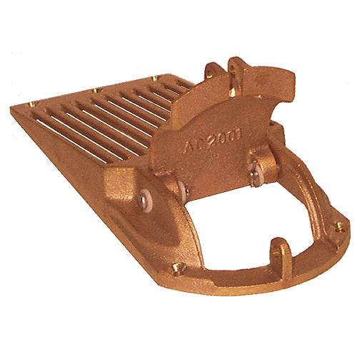Groco Asc2000 Bronze Slotted Hull Strainer With Access - Asc-2000 - 34-Asc2000F1