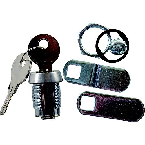 Jr Products Deluxe Compartment Door Key Lock, 5/8