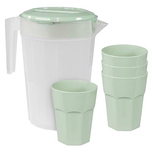 Camp Casual Cc013Ms Pitcher & Tumbler Set, Mountain Sage - Cc-013Ms - 342-Cc013Msf1