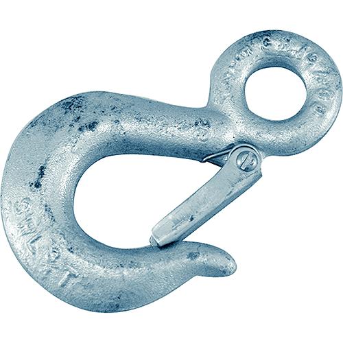 Forged Safety Hook, Galvanized - 226653 - 343-226653F1