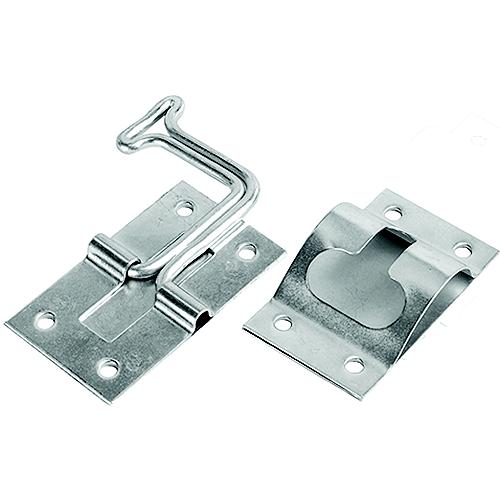 Rv Designer Entry Door Holder 45° Stainless - E275 - 350-E275F1