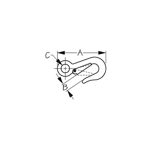 Mooring Snap - Plated Steel - 155841-1 - 354-1558411F1