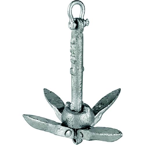 Seadog 318018 Folding Grapnel Anchor, 18 Lbs. A: 1/2