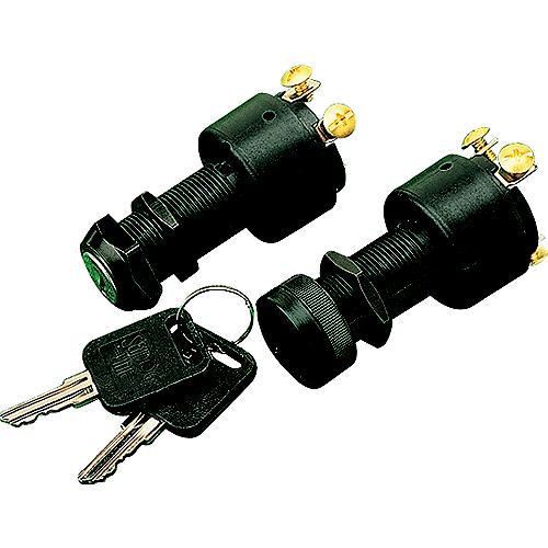 Sea-Dog 4203601 Switch 3 Position Polypropylene Ignition Switch W/O Boot - 420360-1 - 354-4203601F1