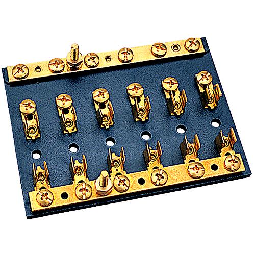 Bakelite Fuse/Terminal Block - 4 Gang - 420544-1 - 354-4205441F1