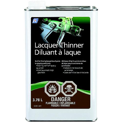 Recochem 13554 Lacquer Thinner, 4L, 4/Case - 53-354 - 372-13554F1