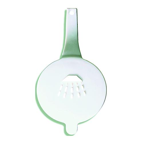 Scandvik 10252 White Replacement Cap Only For Horizontally Mounted Recessed Showers 10055 ,10275, 10298 And 10826 - 10252 - 390-10252F1