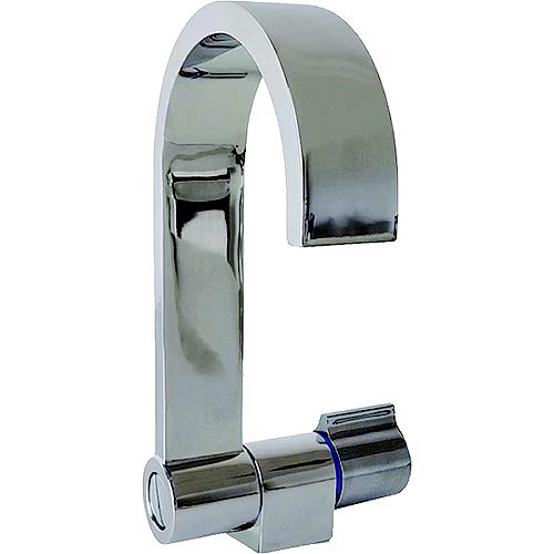 Scandvik 10580 Folding Square Spout Cold Water Tap - 10580P - 390-10580Pf1