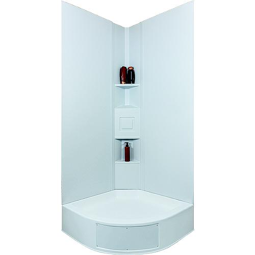Icon 15227 Neo Angle Shower Surround, 45 Degree Corner - 15227 - 398-15227F1