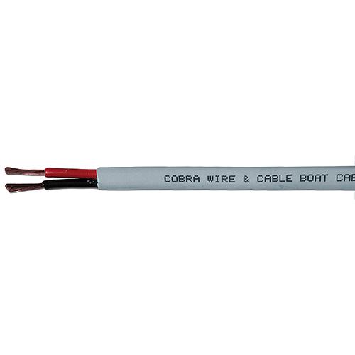 Cobra Wire B7G10B21100Ft Bare Copper Duplex Wire, 10/2, 100', Gray - B7G10B21100Ft - 446-B7G10B21100Ftf1
