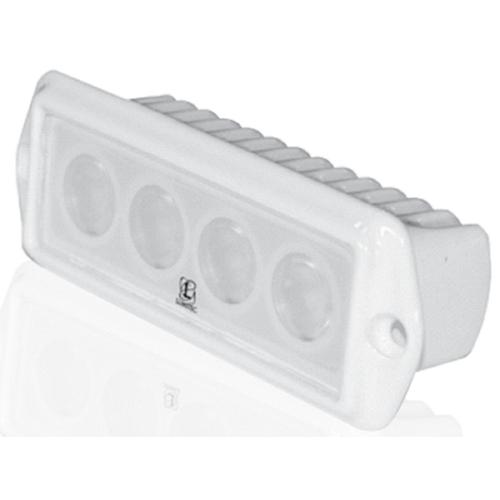 Lumitec Capri Flush Mount Led Cockpit Flood Light, White - 101009 - 451-101009F1