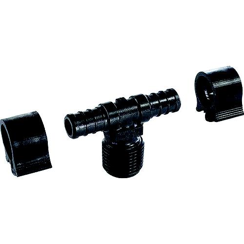 Male Tee 1/2 X 1/2 X 1/2Mpt Pexlock Plumbing Fitting - 30822 - 497-30822F1