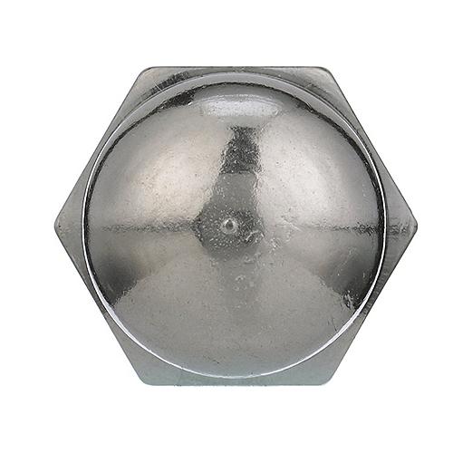 Seachoice 18-8 Stainless Steel Acorn Cap Nuts, 1/2-13 Size, Pack Of 10 - Rp-Sc1365 - 50-00594F1