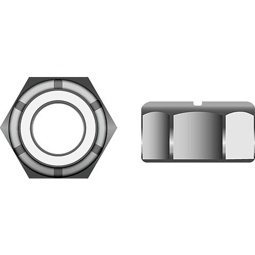 Seachoice Stainless Steel Nylon Insert Locknut, 10-24 - Rp-Mp1332Sc - 50-59457F1