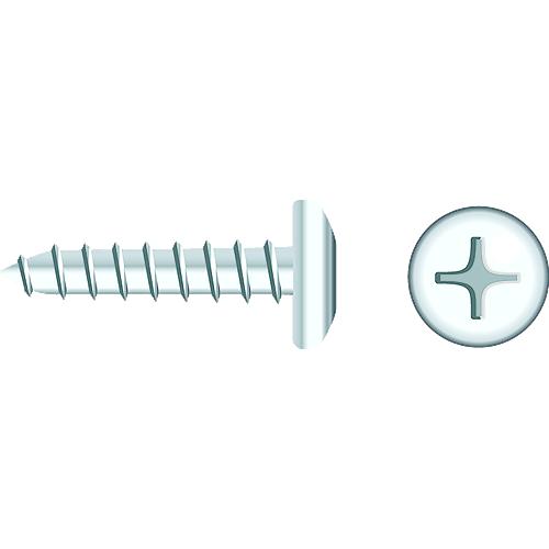 Seachoice 01767 Chrome Plated Ss Phillips Tapping Screw - Pan Head, #10 X 1