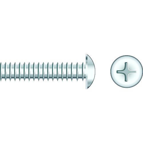 Seachoice 01817 Chrome Plated Ss Phillips Machine Screws - Truss Head, 1/4-20 X 1